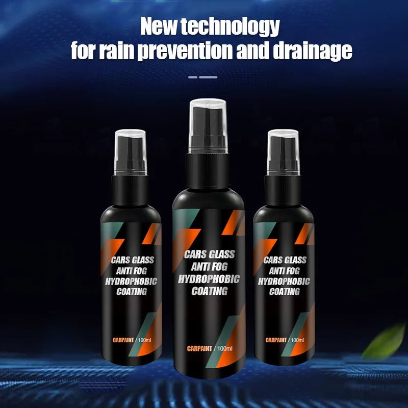 Car Water Repellent Spray Anti Rain Coating For Cars Glass Hydrophobic Anti-rain Liquid Windshield Mirror Mask Auto Chemical Age - PrimeNest