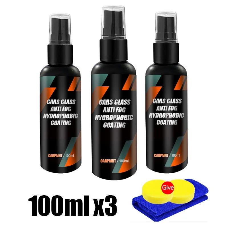 Car Water Repellent Spray Anti Rain Coating For Cars Glass Hydrophobic Anti-rain Liquid Windshield Mirror Mask Auto Chemical Age - PrimeNest
