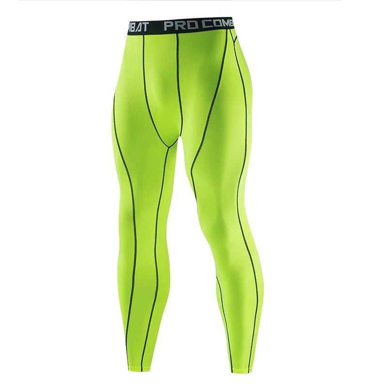 Compression Sports Pants Running Leggings Men Sportswear Quick Dry Gym Fitness Tights Workout Training Jogging Sports Trousers - PrimeNest