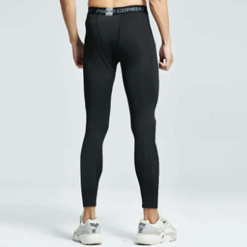 Compression Sports Pants Running Leggings Men Sportswear Quick Dry Gym Fitness Tights Workout Training Jogging Sports Trousers - PrimeNest