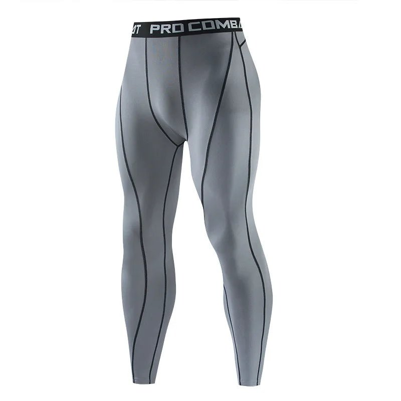 Compression Sports Pants Running Leggings Men Sportswear Quick Dry Gym Fitness Tights Workout Training Jogging Sports Trousers - PrimeNest
