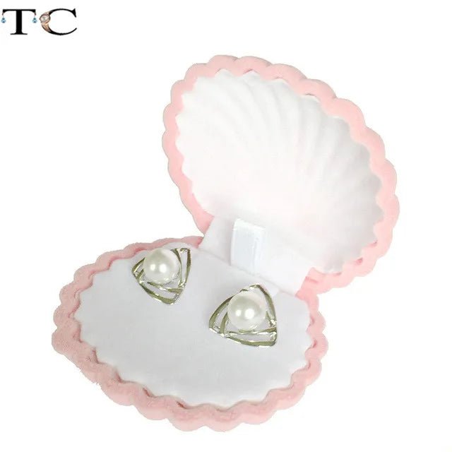 Creative Velvet Jewelry Box Mini Container Ring Box Earrings Rings Storage Box Small Accessories Display Gift Box - PrimeNest