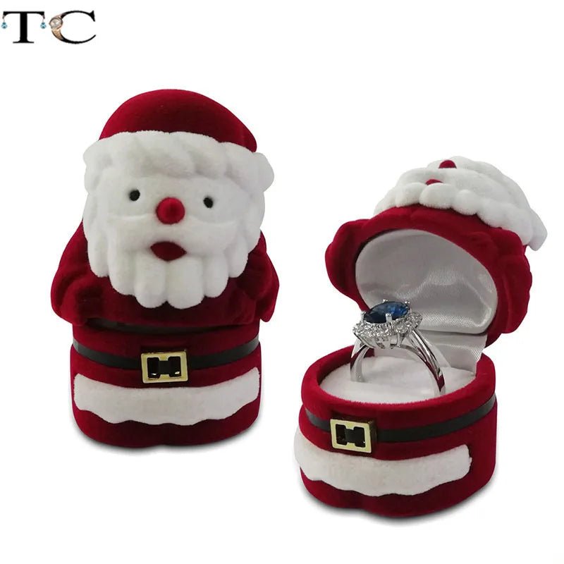 Creative Velvet Jewelry Box Mini Container Ring Box Earrings Rings Storage Box Small Accessories Display Gift Box - PrimeNest