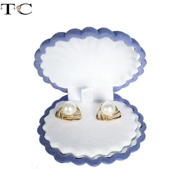 Creative Velvet Jewelry Box Mini Container Ring Box Earrings Rings Storage Box Small Accessories Display Gift Box - PrimeNest