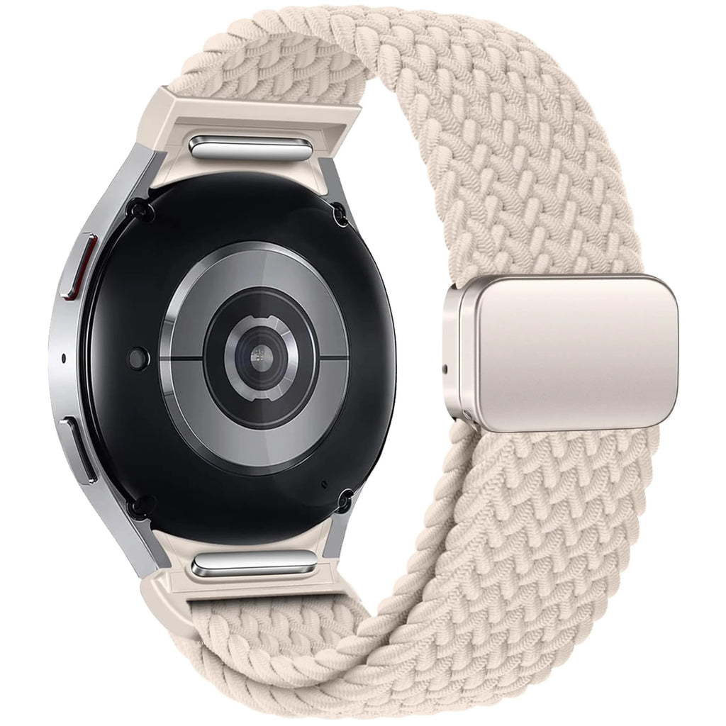 No Gaps Braided Band For Samsung Galaxy Watch 7 6 5 4 44mm 40mm/5 pro magnetic bracelet Galaxy watch6 watch4 classic 47 43 strap
