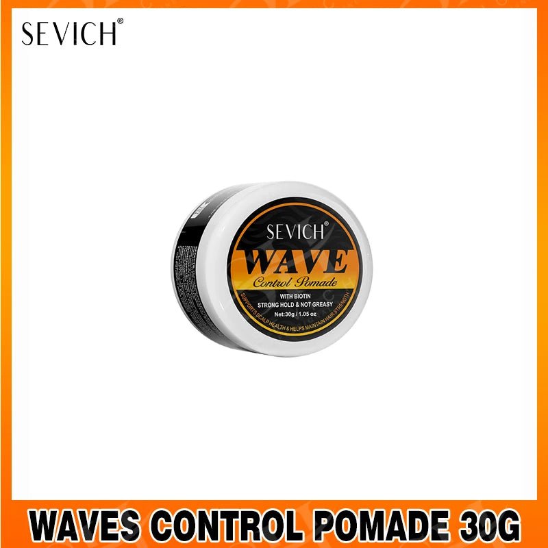 Deep Wave Control Pomade 360 Biotin Sport Strong Hold Wave Hair Gel With Brush Wavy Hair Oil Shampoo Conditioner Styling Care - PrimeNest