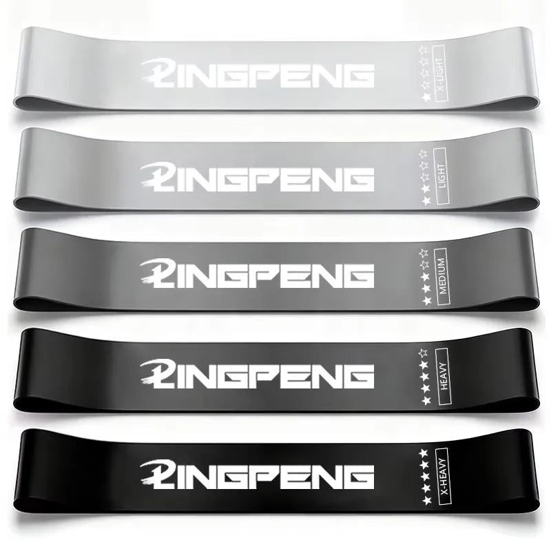 Different Resistance Bands Yoga Band Fitness Exercise Training Hip Tension Band Leg Squat Dance Elastic Loop Stretch Band - PrimeNest
