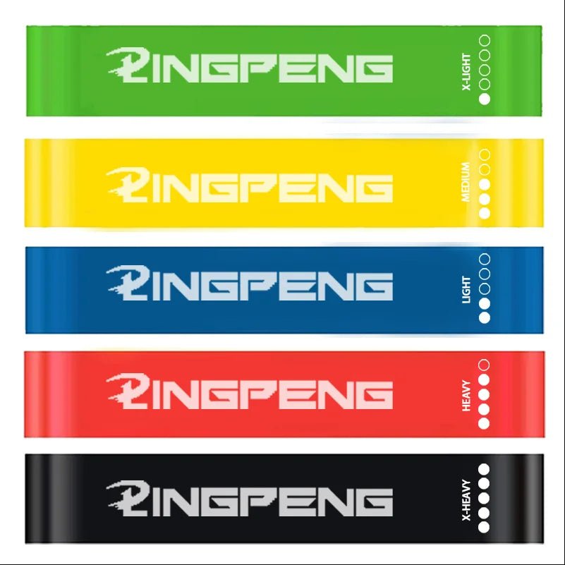 Different Resistance Bands Yoga Band Fitness Exercise Training Hip Tension Band Leg Squat Dance Elastic Loop Stretch Band - PrimeNest