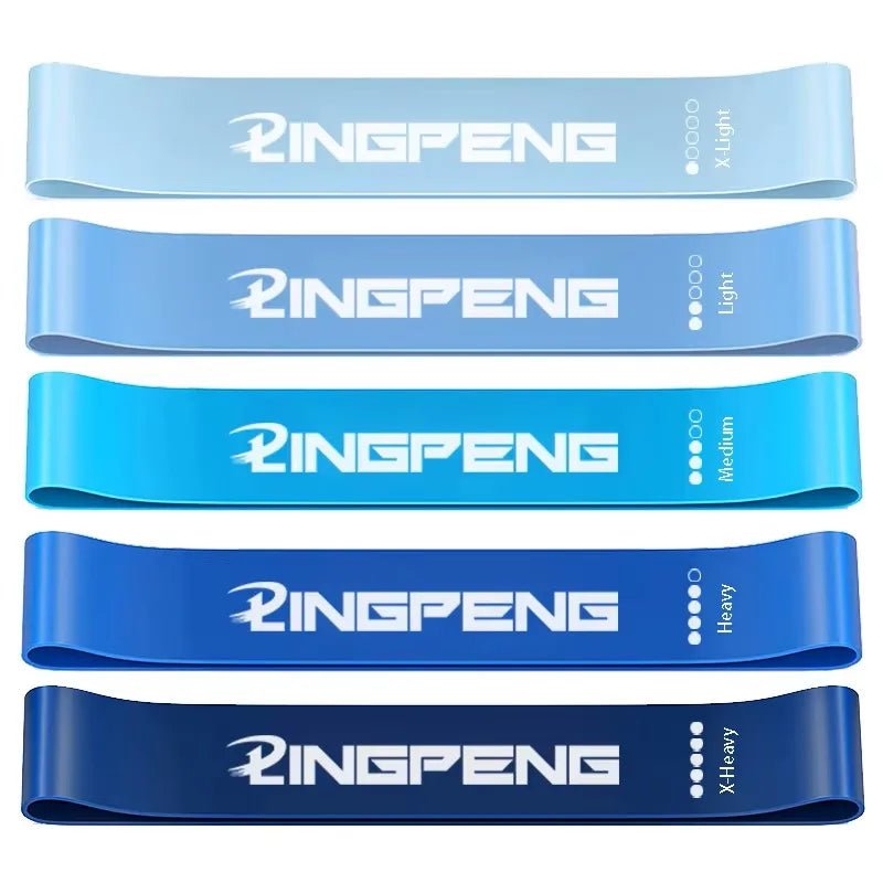 Different Resistance Bands Yoga Band Fitness Exercise Training Hip Tension Band Leg Squat Dance Elastic Loop Stretch Band - PrimeNest