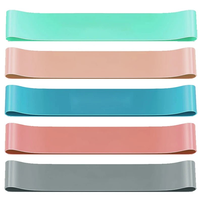 Different Resistance Bands Yoga Band Fitness Exercise Training Hip Tension Band Leg Squat Dance Elastic Loop Stretch Band - PrimeNest