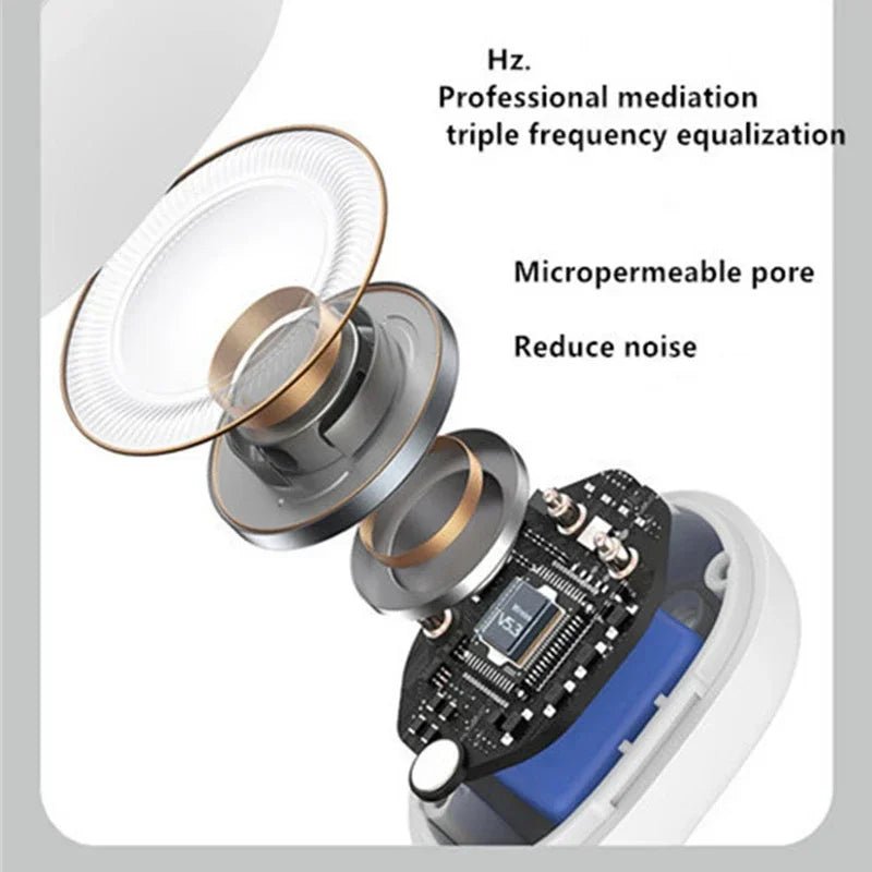 Earphone Clip Wireless Bluetooth Headphone Bone Conduction Headset High Quality TWS Auriculares Sport Noise Canceling With Mic - PrimeNest