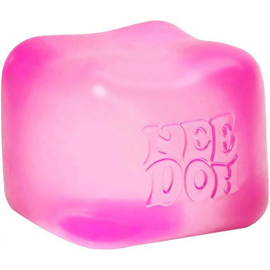Trending Nee Doh Jellyfish & Cube Squish Toy, Soft Jelly Squeeze Stress Relief Fidget Toy, Sensory NeeDoh for Kids & Adults