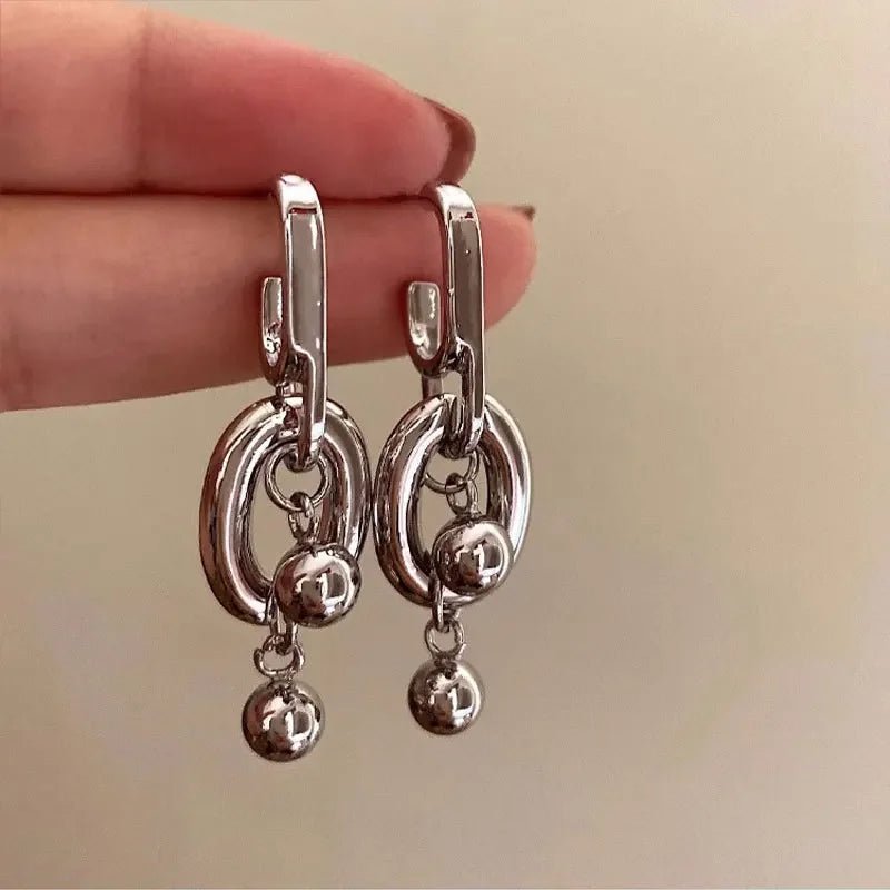 Exaggeration Ocean Style Shell Texture Stud Earrings for Women Trendy Accessories Personalization Jewelry Earrings Daily Wear - PrimeNest