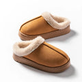 Fashion Women Fluffy Slippers for Autumn and Winter Indoor EVA Thick Sole Anti-Slip and Warm Unisex Slippers for Winter - PrimeNest