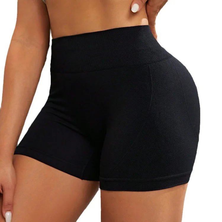 Fitness Shorts Female Tight Cycling Yoga Breathable Sports Pants High Waist - PrimeNest