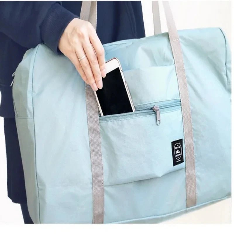 Foldable Travel Duffel Bag for Airlines Carry on Bag for Women and Girls Lightweight Large Capacity Sports Weekend Trip Overnigh - PrimeNest