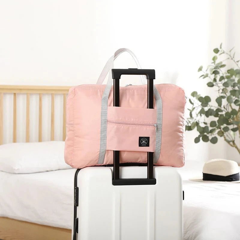 Foldable Travel Duffel Bag for Airlines Carry on Bag for Women and Girls Lightweight Large Capacity Sports Weekend Trip Overnigh - PrimeNest