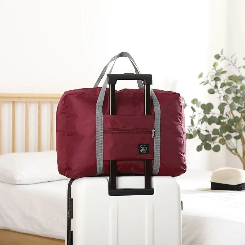Foldable Travel Duffel Bag for Airlines Carry on Bag for Women and Girls Lightweight Large Capacity Sports Weekend Trip Overnigh - PrimeNest