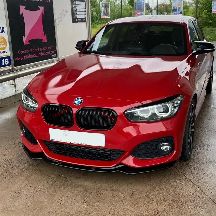 For BMW 1 Series F20 F21 118i 120i M135i M140i LCI 2015-2019 M-Pack Car Front Bumper Lip Splitter Diffuser Body Kit Spoiler - PrimeNest