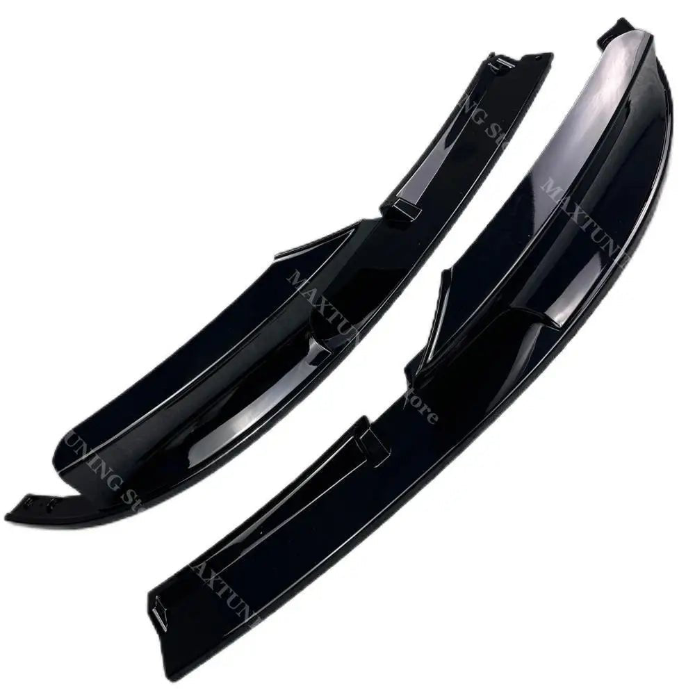 For BMW 3 Series F30 F31 M Sport 2012-2018 Black Car Front Bumper Spoiler Lip Splitter Body Kit Bumper Lip Chin Diffuser Guard - PrimeNest