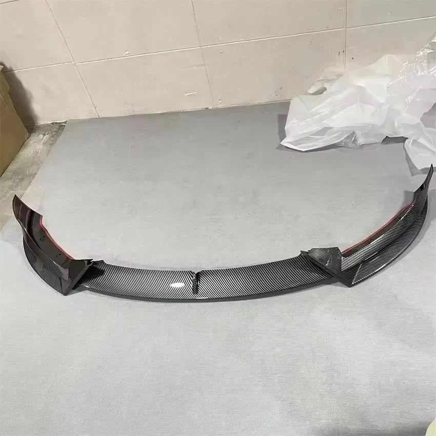 For Tesla Model 3 2017-2022 Gloss Black Front Bumper Lip Chin Diffuser Body Kit Spoiler Deflector Tuning Accessories Modified - PrimeNest