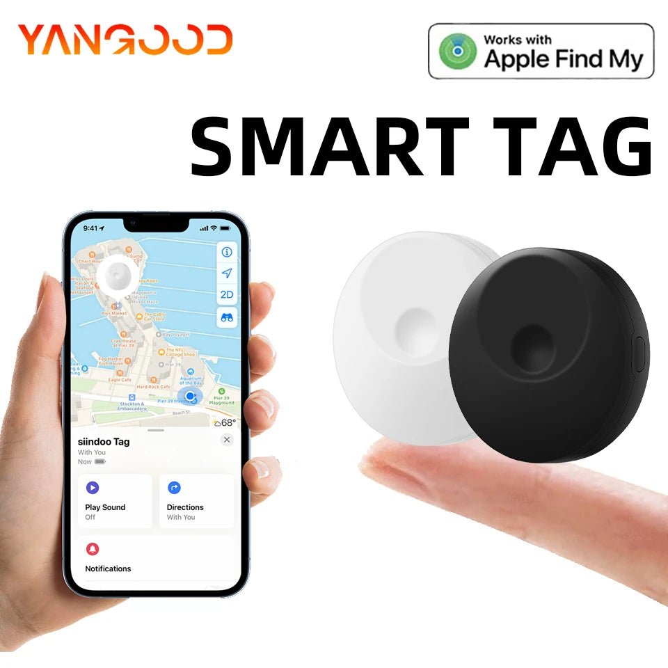 GPS Tag Tracker Find My Mini Bluetooth GPS Long Standby Time Global Accurate Positioning Anti-lost Device Two Colors Available ﻿ - PrimeNest