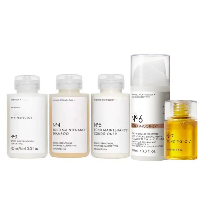 Hair Care Series Shine Hair Kit No.3,4, 5, 6,7 Hair Mask,Shampoo,Conditioner,Bonding Oil Sets To Clean, Hydrate & Control Frizz - PrimeNest