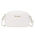 HOMEFISH Tassel Small Messenger Bag For Women Trend Lingge Embroidery Camera Female Shoulder Bag Fashion Chain Crossbody Bags - PrimeNest