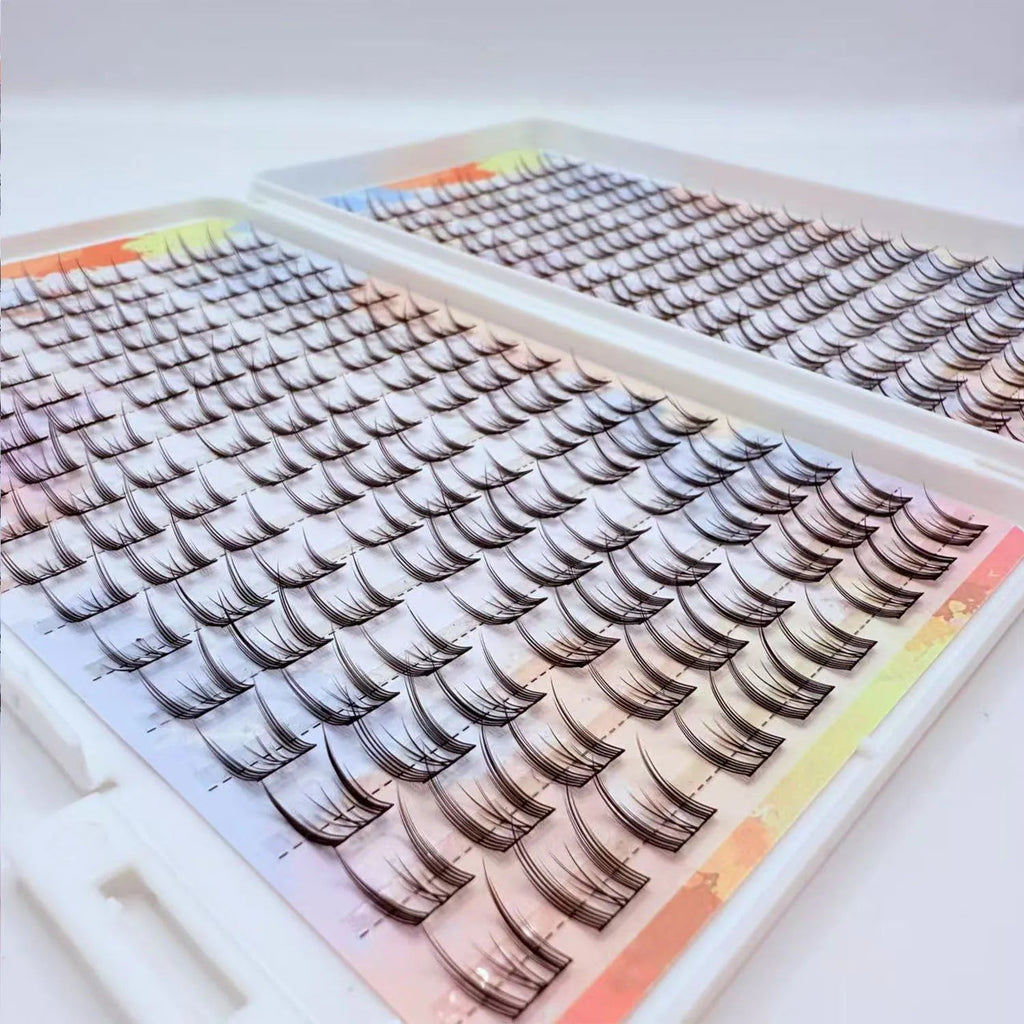 Hot Sales 32 Rows False Eyelash Book Natural Soft Daily Makeup Lash Clusters For Beauty - PrimeNest