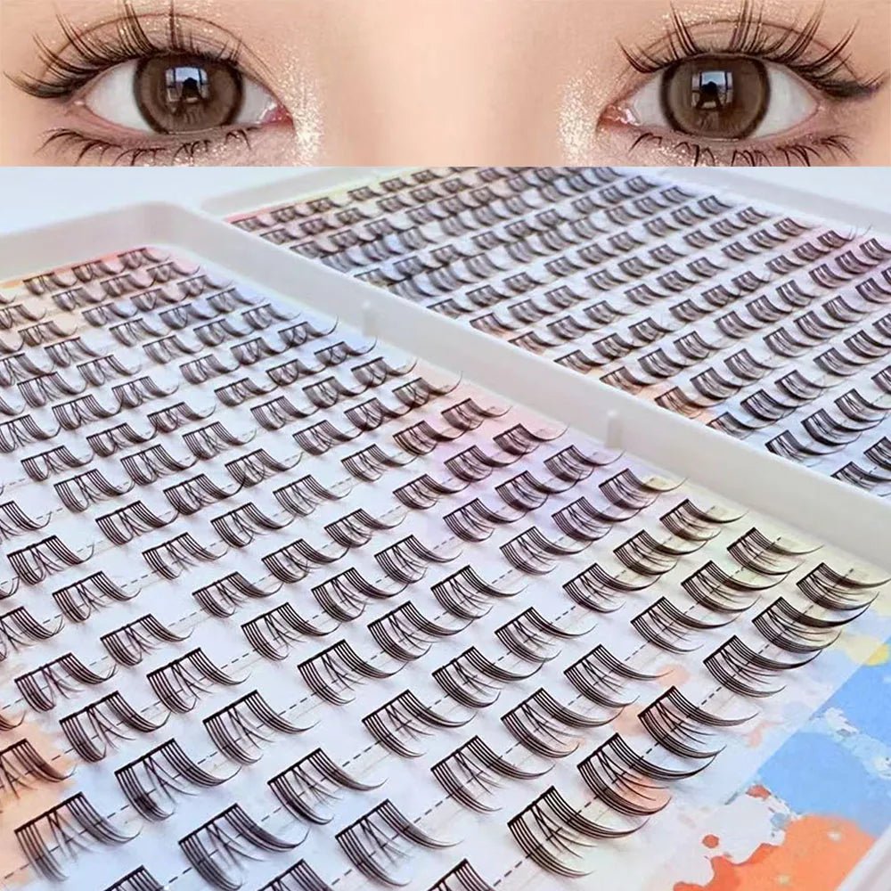 Hot Sales 32 Rows False Eyelash Book Natural Soft Daily Makeup Lash Clusters For Beauty - PrimeNest