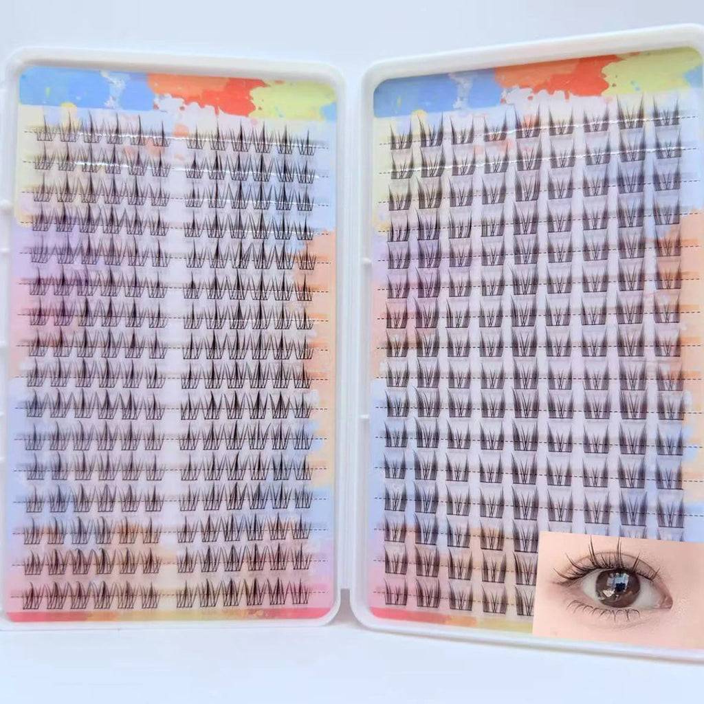 Hot Sales 32 Rows False Eyelash Book Natural Soft Daily Makeup Lash Clusters For Beauty - PrimeNest