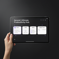Ultimate Productivity Notion Template dashboard preview