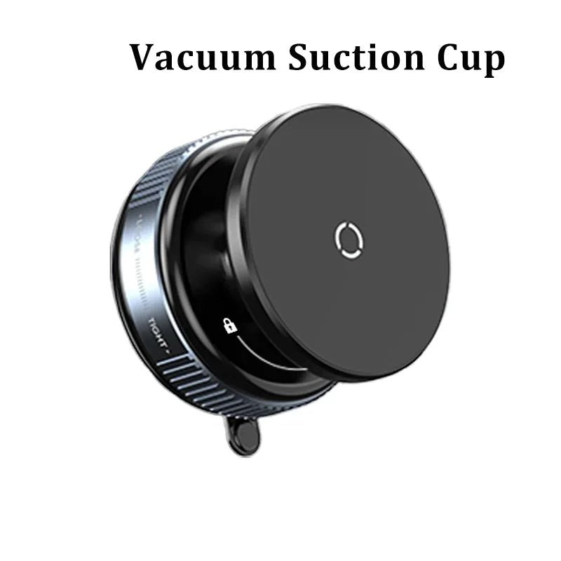 K007 Strong Magnetic Car Phone Holder Foldable Design 360° Adjustable Vacuum Mount for Car/Desk/Bathroom/Universal Use Holder - PrimeNest