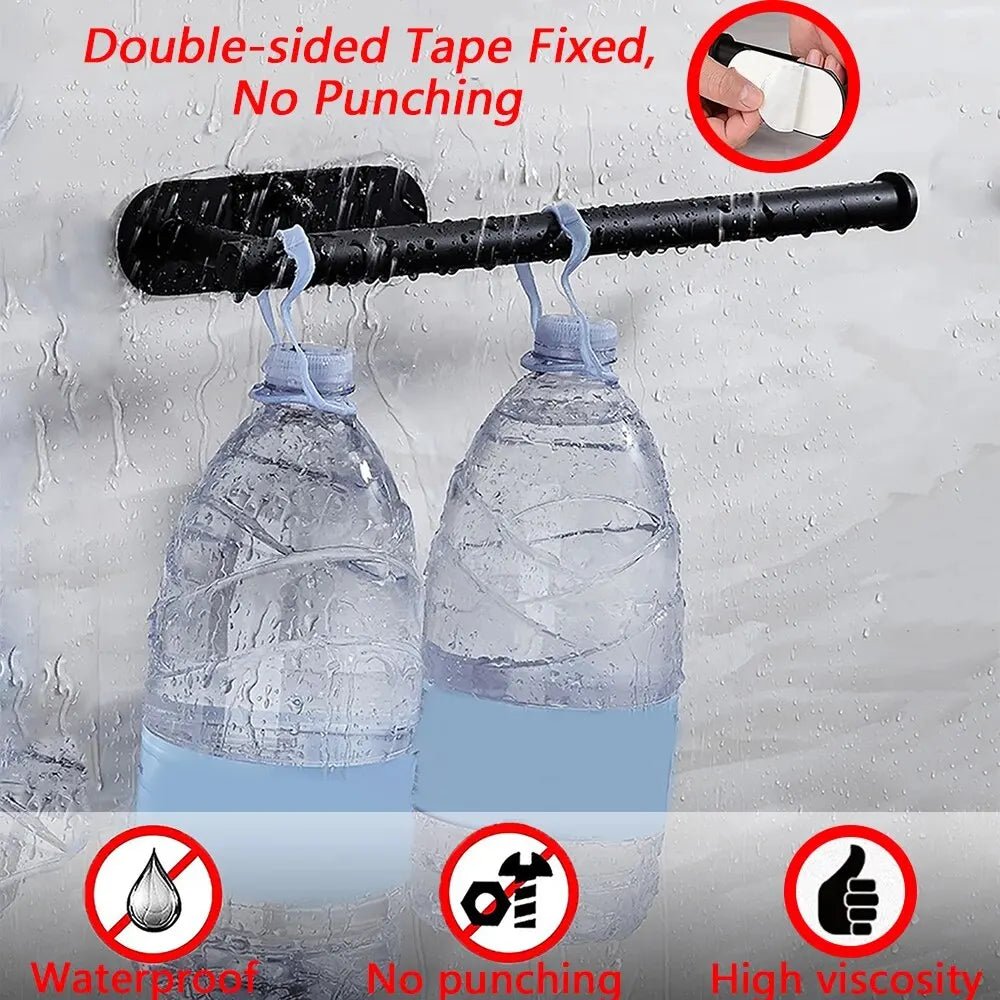 Kitchen Paper Towel Holder Adhesive Tissue Hanger Toilet Roll Paper Dispenser Cabinet Storage Napkin Rack Bathroom Accessories - PrimeNest