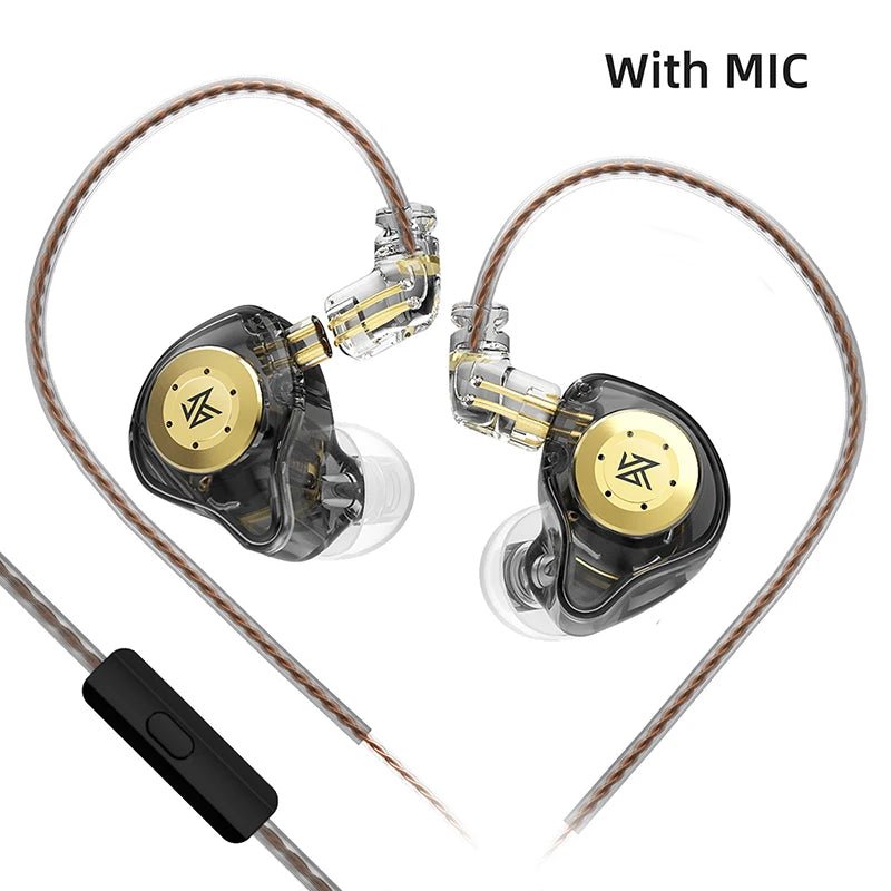 KZ EDX PRO 10mm Dual Magnetic Circuit Dynamic Drive Earphone HIFI Bass Earbud Sport Noise Cancelling Headset KZ ZSTX ZSN PRO ZAS - PrimeNest