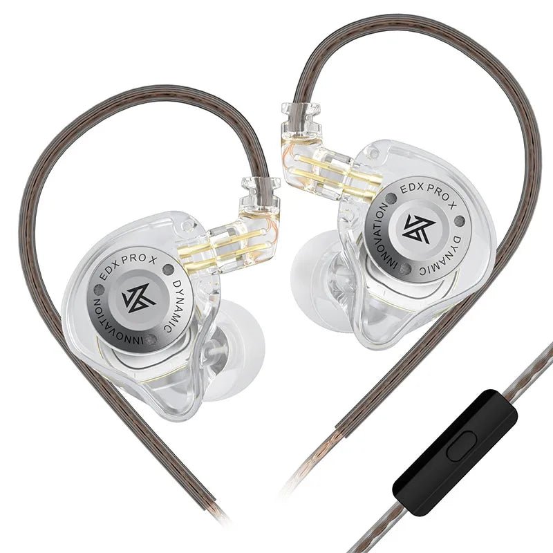 KZ EDX PRO X Dynamic Drive Earphone HIFI Bass Music Earbud Sport Noise Cancelling Headset KZ EDXPROX ZSTX ZSN PRO ZAS EDA ZVX - PrimeNest