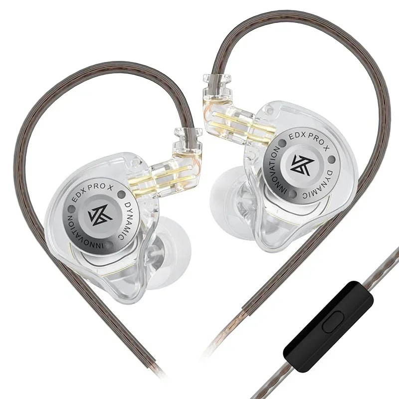 KZ EDX PRO X Dynamic Drive Earphone HIFI Bass Music Earbud Sport Noise Cancelling Headset KZ EDXPROX ZSTX ZSN PRO ZAS EDA ZVX - PrimeNest