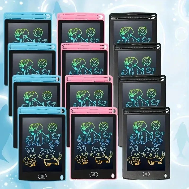 LCD Writing Tablet for Kids, Reusable Magic Drawing Board, Graffiti Sketchpad & Handwriting Blackboard, Eco-Friendly Educational - PrimeNest