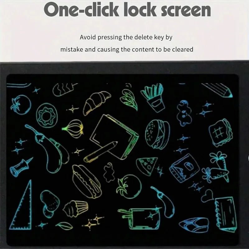 LCD Writing Tablet for Kids, Reusable Magic Drawing Board, Graffiti Sketchpad & Handwriting Blackboard, Eco-Friendly Educational - PrimeNest