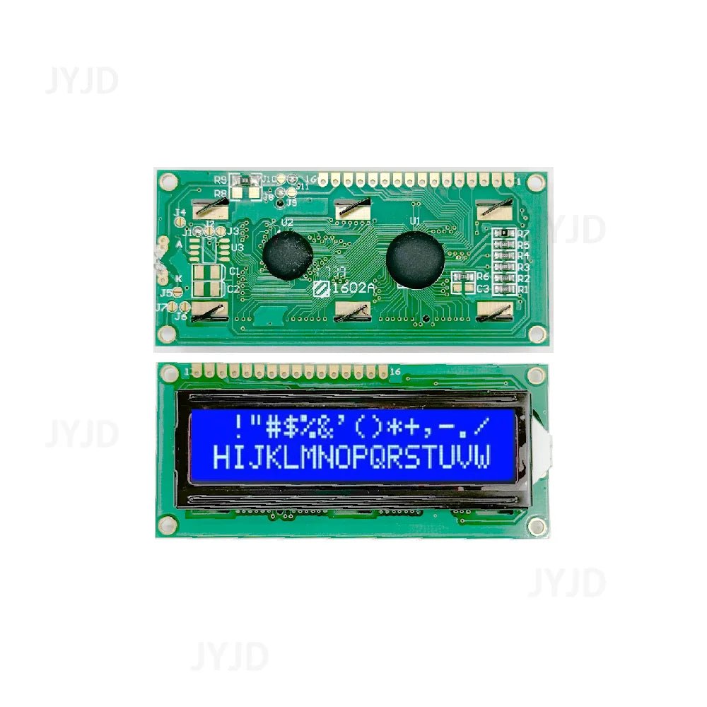 LCD1602 Module Blue Green Screen For Arduino LCD1602A LCD Character UNO R3 Mega2560 Display PCF8574T IIC I2C Interface - PrimeNest