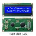 LCD1602 Module Blue Green Screen For Arduino LCD1602A LCD Character UNO R3 Mega2560 Display PCF8574T IIC I2C Interface - PrimeNest
