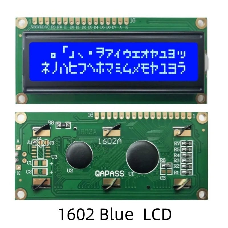 LCD1602 Module Blue Green Screen For Arduino LCD1602A LCD Character UNO R3 Mega2560 Display PCF8574T IIC I2C Interface - PrimeNest