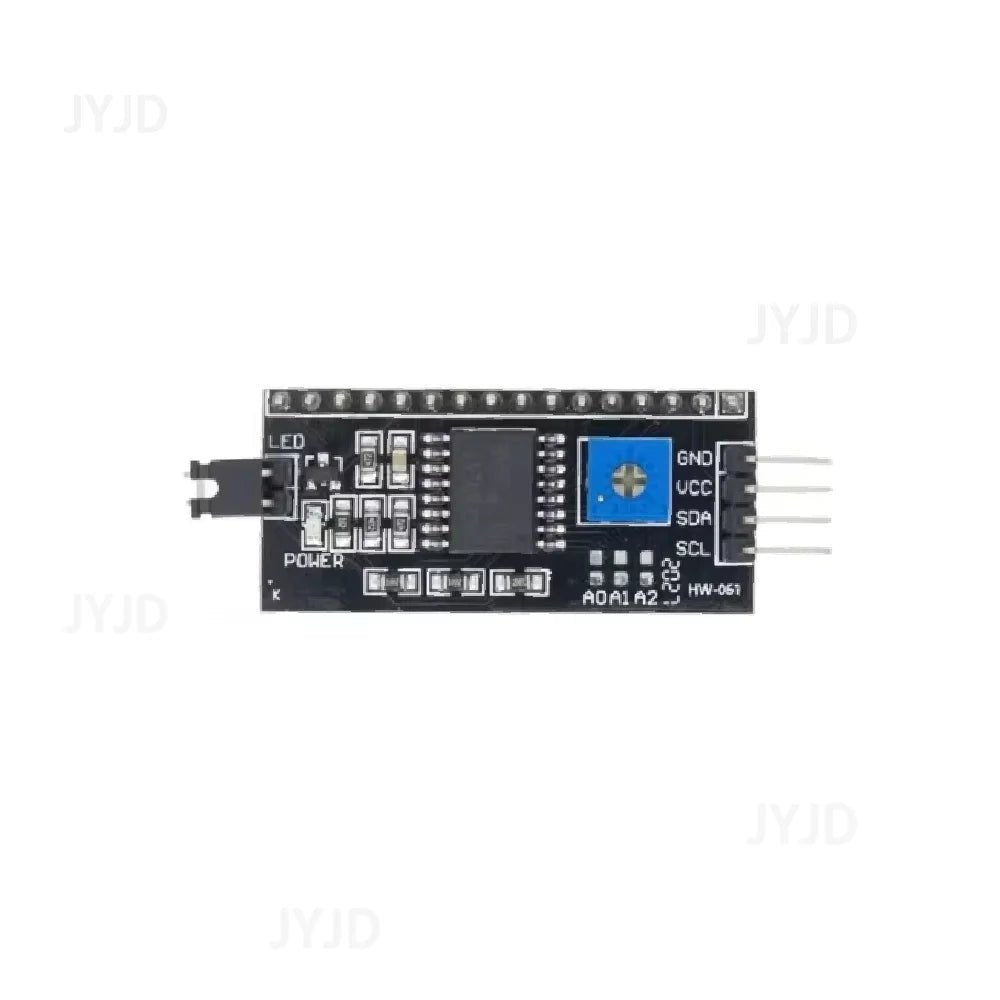 LCD1602 Module Blue Green Screen For Arduino LCD1602A LCD Character UNO R3 Mega2560 Display PCF8574T IIC I2C Interface - PrimeNest