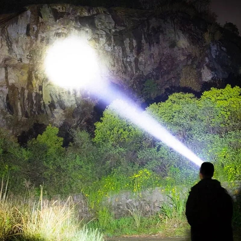 LED Head Mounted Magnetic Flashlight for Night Fishing - Outdoor Headlights with Long Battery Life Strong Light Charging - PrimeNest