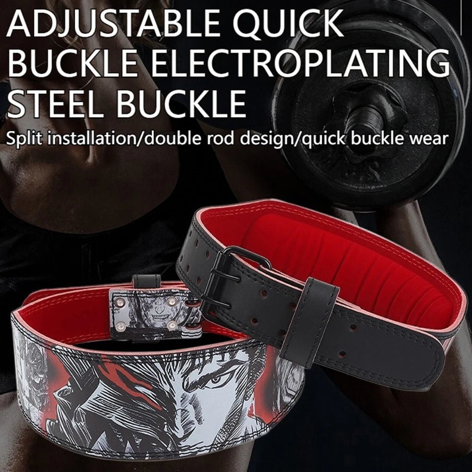 LOOGDEEL Waist Support Belt Lower Back Breathable Fitness Weightlifting Dumbbell Lumbar Waistband Support Sports Belt Women Men - PrimeNest