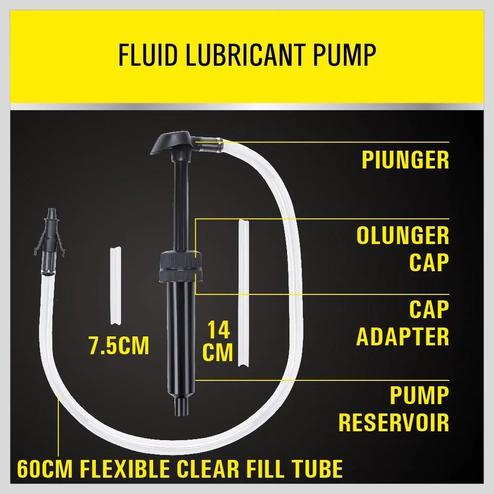 Lubricant Fluid Transfer Pump,Transmission Fluid Pump,Gear Oil Pump for Gallon Bottles & Wide Mouth Quart Bottles,Differential F - PrimeNest