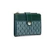 Luxury Brand Classic Retro Square Design Card Case Fashion Button Classic Folding Money Clip Compact Lightweight Luxury Women - PrimeNest
