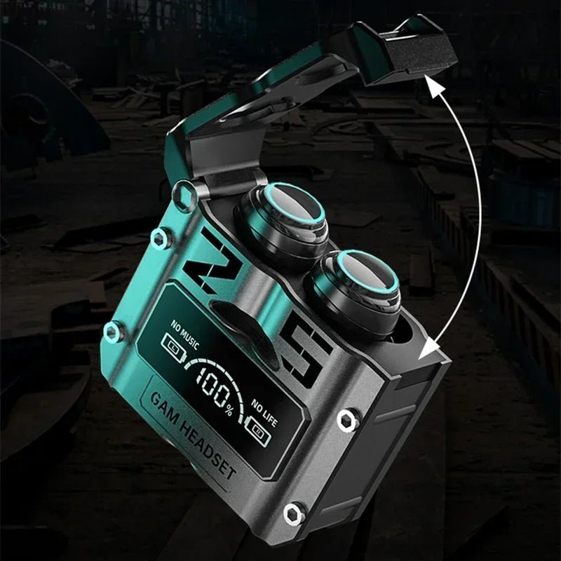M25 TWS Bluetooth 5.3 Earbuds LED Digital Display Touch Control Wireless Stereo Sound Headphones - PrimeNest