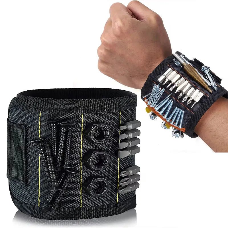 Magnetic tool wristband Working Magnetic wristband, magnetic wristband with strong magnetic nail suction - PrimeNest