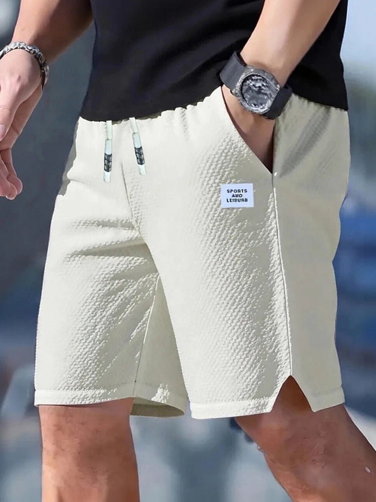 Men's Shorts, Men's Casual Pants, Men's Beach Shorts, Men's Sports Shorts, New Fashionable Textured Fabric, Breathable Pants, Suitable for Daily Casual Wear and Sports - PrimeNest
